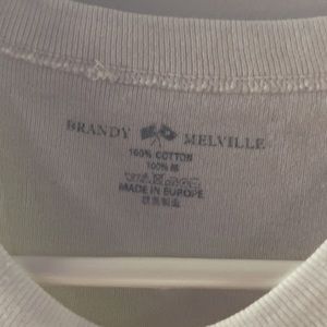 brandy new port beach croptop white